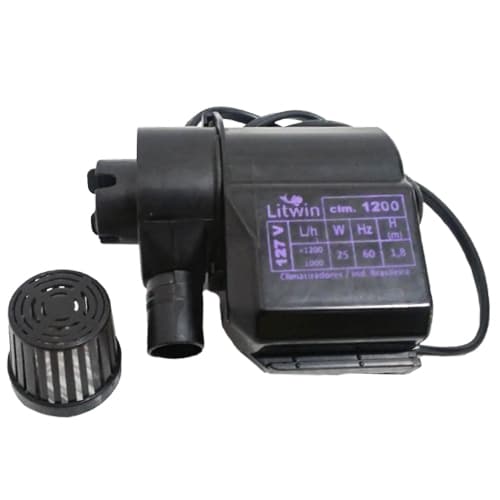 BOMBA DE ÁGUA 1200LH 110V 25,0W HMAX 1,80MT P/CLIMATIZADOR CLIMATTIZE EBONE FOG1 FOG2 FOG3 ECO MARIZ ECOCLEAN DELTA BRISA VENTISOL MWM MEGA BRISA - EN - foto 1 de 2