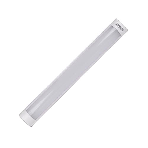 LUMINARIA LED FOXLUX SLIM BIVOLT - LUZ BRANCA 18W 6500K 60CM - LUMINARIA COMPLETA COM LED18W BIVOLTS - foto 1 de 3