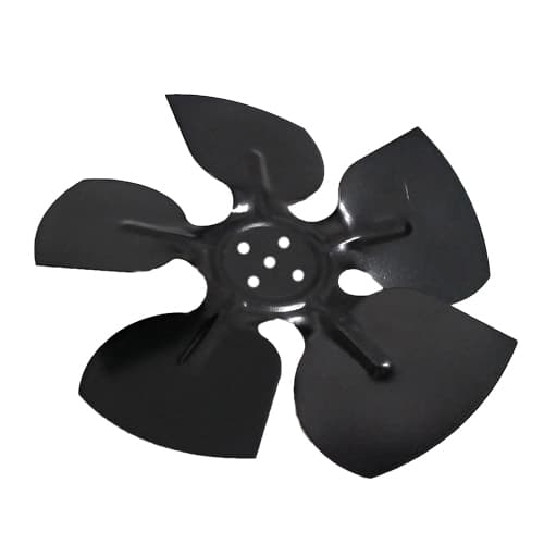 HÉLICE P/EXAUSTOR DE 20CM VENTI-DELTA LINHA PESADA P/CHURRASQUEIRA - 5P ZINCADAS DIÂM.19,0CM - TRAVA C/BUCHA 4P FIXAR C/1-PARAFUSO CENTRO DO EIXO - foto 1 de 2