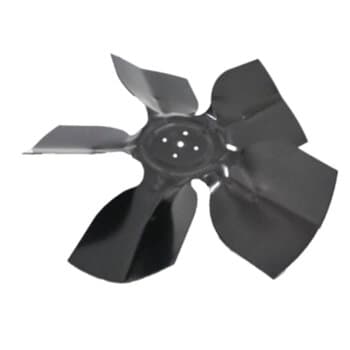 HéLICE P/EXAUSTOR DE 25CM VENTI-DELTA LINHA PESADA P/CHURRASQUEIRA - 5P ZINCADAS DIâM.23CM - TRAVA BUCHA 4P FIXAR C/1-PARAFUSO CENTRO DO EIXO