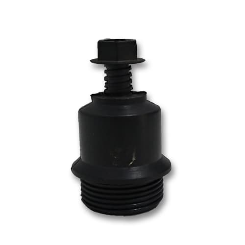 SOQUETE P/LUMINÁRIA VENTILADOR DE TETO LOREN SID PÉROLA PRIMOR PLATUN REQUINTE - SPIRIT GLOBO VT202 VT302 - C/NÍPEL C/ROSCA P/FIXAÇÃO - foto 1 de 5