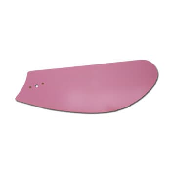 PÁ HÉLICE P/VENTILADOR DE TETO LOREN SID - MDF MODELO TUBA COR ROSA BÊBÊ - C/1 FURO P/GARRA - SERVE P/VENTILADOR ARGE -*VENDIDA P/UNIDADE