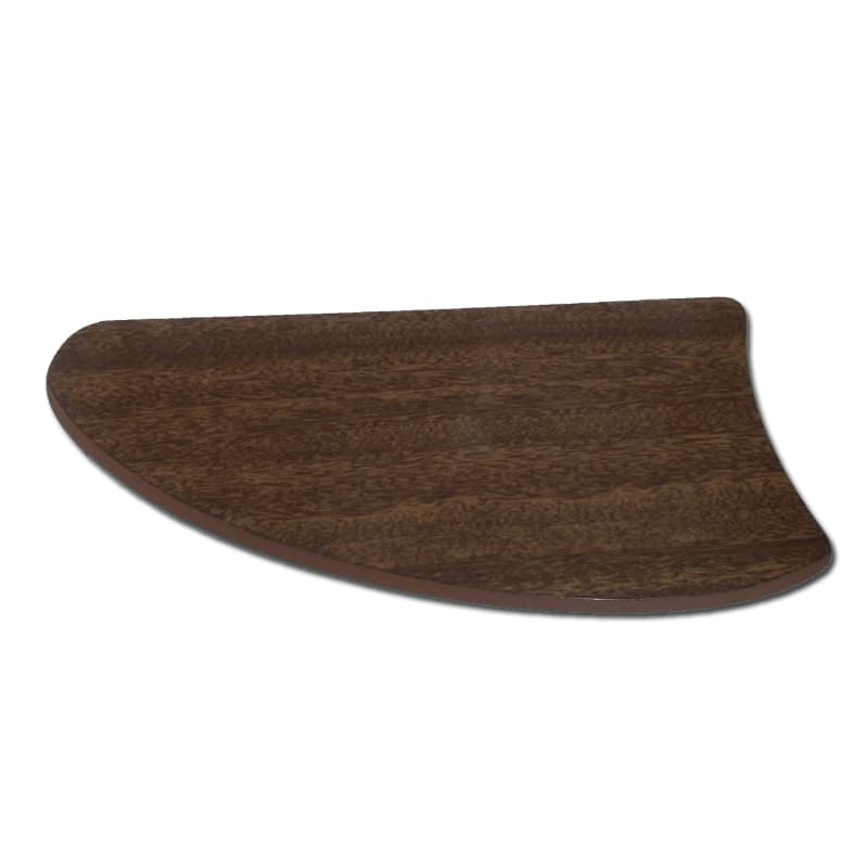 PÁ HÉLICE P/VENTILADOR DE TETO - MDF MODELO IRIS COR MOGNO - SEM FURAÇÃO - SERVE P/VÁRIOS MODELOS VENTILADOR VOLARE VENTAX - VENDIDA P/UNIDADE - foto 1 de 1