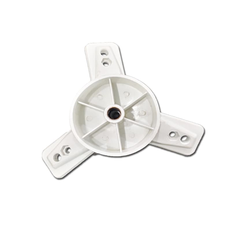 CENTRO DA HELICE DO VENTILADOR VENTISOL ANTIGO 50/60CM BRANCA - ENCAIXE 12,5MM TRAVA C/PARAFUSO LATERAL - MIOLO, BICO DE POLIA OU NUCLEO. - foto 1 de 2