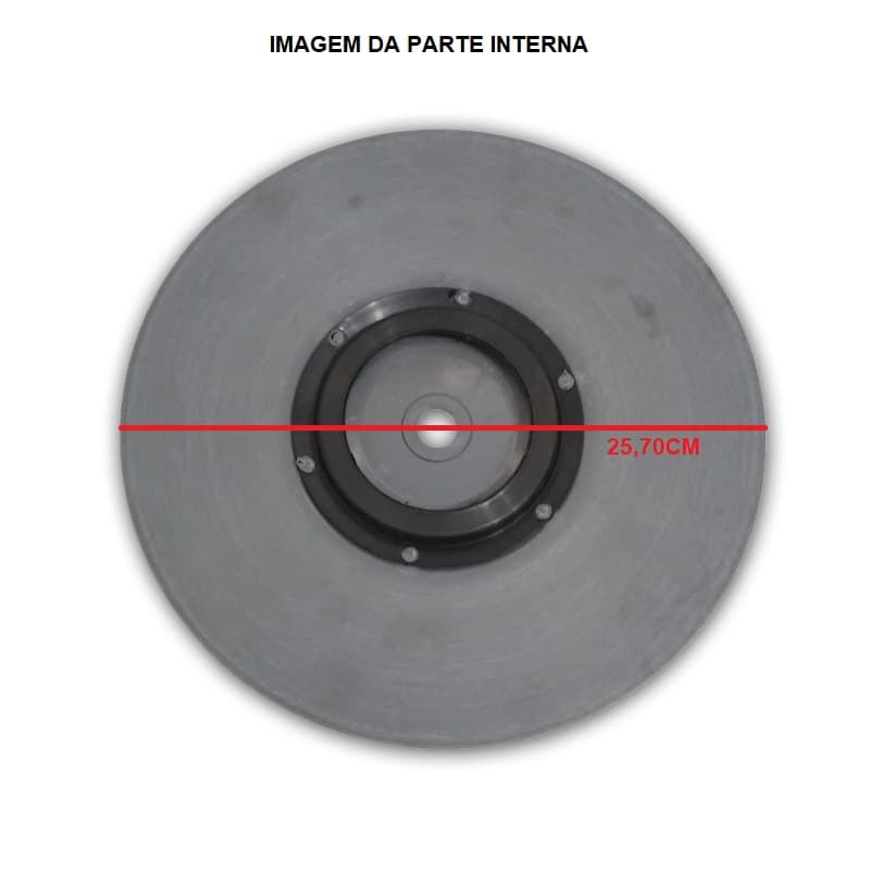 DISCO ASPERSIVO DO PRATO EVAPORADOR P/CLIMATIZADOR SOLASTER VENEZA ATENAS GOAR FLORIPA CLIMA FAN - ENCAIXE E17,0MM DIAM.EXTERNO 25,70CM - foto 1 de 3