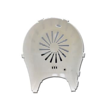 CAPACETE DO MOTOR P/VENTILADOR VENTISOL 50/60CM MOD G3 BRANCO - CAPA PLASTICA P/MESA COLUNA OU PAREDE