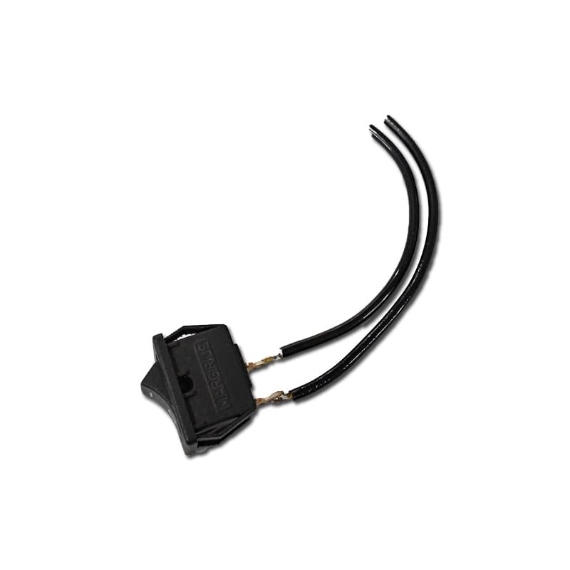 TECLA LIGA DESLIGA LUZ P/CHAVE DE VENTILADOR DE TETO - TECLA PRETA PARA LIGAR DESLIGAR LUZ/LÂMPADA - VENDIDA P/UNIDADE - foto 1 de 2