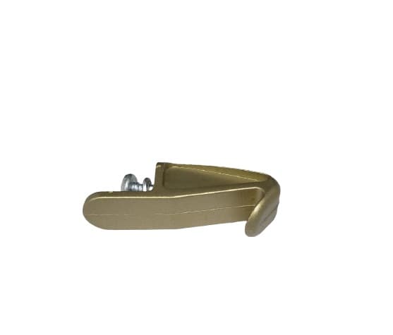 GARRA TRAVA PLáSTICA DO VIDRO DA LUMINáRIA VENTILADOR VOLARE PLATINUM PREMIUM - COR GOLD - FIXA O VIDRO NA LUMINáRIA - *VENDIDA P/UNIDADE - foto 1 de 3
