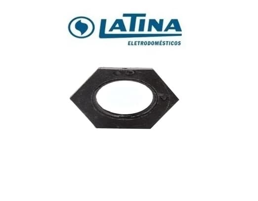 PORCA PLáSTICA DO NIPEL FIXADOR DA LENTE DE VIDRO VENTILADOR LATINA VTA LUMEN - PORCA PLASTICA DA LENTE/GLOBO DE VIDRO LUMEN - foto 1 de 2