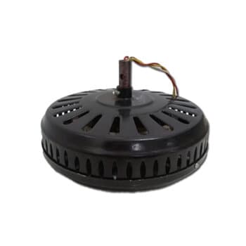 MOTOR P/VENTILADOR DE TETO SUPER CICLONE 110VOLTS COR PRETA MODELO P/4PAS C/ROSCA P/LUMINARIA EIXO 12MM - *USAR C/CAPACITOR 10,0UF