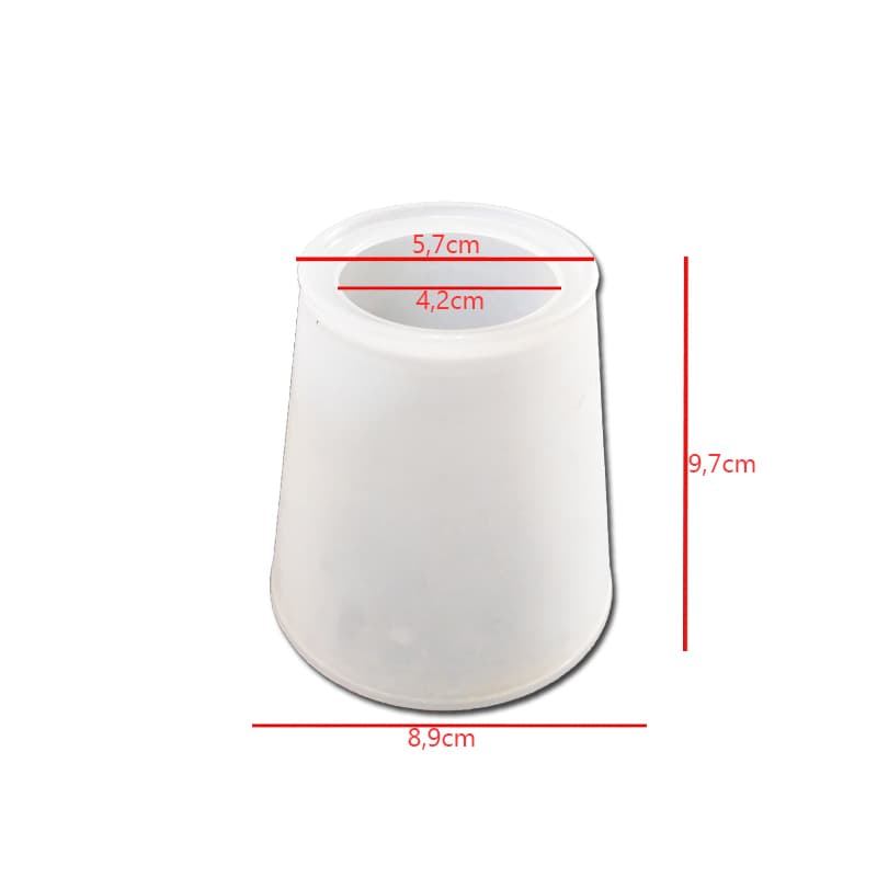 GLOBO CUPULA TULIPA PLASTICA COPO LISA RETA TRANSPARENTE PARA VENTILADOR DE TETO - ENCAIXE EM SOQUETE 4,5CM APROX... *SALDAO UM POUCO AMARELADAS - foto 1 de 2