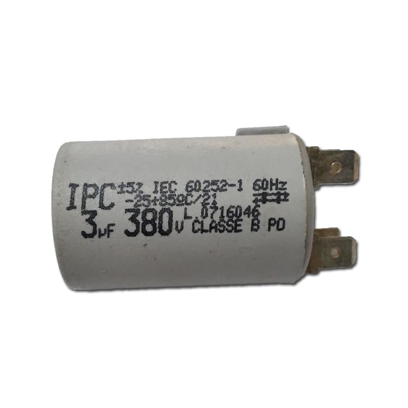 CAPACITOR 003,0UF 3/4 TERMINAL RD 380VAC - P/VENTILADOR DE TETO LOREN SID ORBITAL 220VOLTS / VENTILADOR ORBITAL 30CM 220V - BIVOLTS - foto 1 de 1