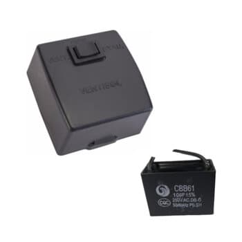 CHAVE P/EXAUSTOR VENTISOL 50CM110V C/CAP.10,0UF 250VAC C/1-TECLA LIGA/DESLIGA/REVERSÃO C/CAIXA DE SOBREPOR PRETA - CHAVE EX 0343 - VENTI-DELTA 40/50CM