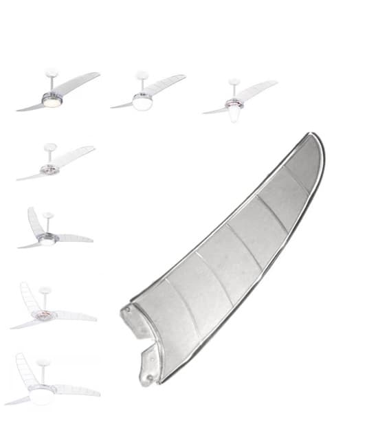 Pá HéLICE PARA VENTILADOR DE TETO SPIRIT CRISTAL PLáSTICA PARA MODELOS VT200 201 202 203 300 301 302 303 - *VENDIDA P/UNIDADE - ORIGINAL - foto 1 de 3