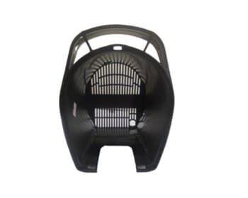 CAPACETE DO MOTOR P/VENTILADOR DÔMINA 50/60CM PRETO - CAPA PLASTICA DO MOTOR COR PRETA