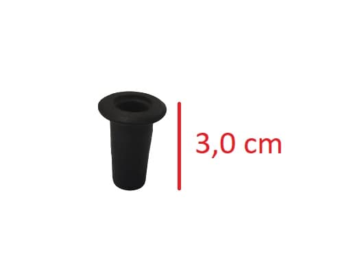 PINO PUXADOR DO OSCILANTE VENTILADOR SOLASTER VENEZA PLUS COR PRETA - PINO DE OSCILAçãO - 3,0CM COMPRIMENTO - foto 1 de 2