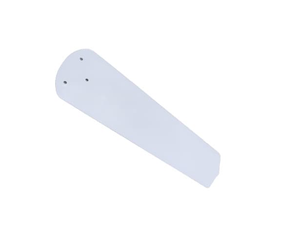Pá Hélice p/Ventilador de Teto Loren Sid Lumi M3 Branca Plástica Reta -*Vendida p/Unidade - c/3-Furos - Serve p/Arge Economic Genius Ventus - foto 1 de 2