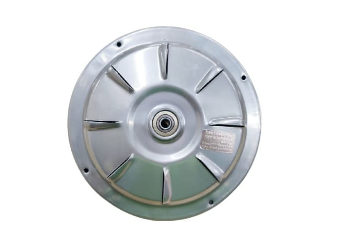MOTOR P/VENTILADOR DE TETO INFINITY RIOPRELUSTRES 110VOLTS COR PRATA 4 PAS - USAR C/CAPACITOR 10,0UF - foto 1 de 2