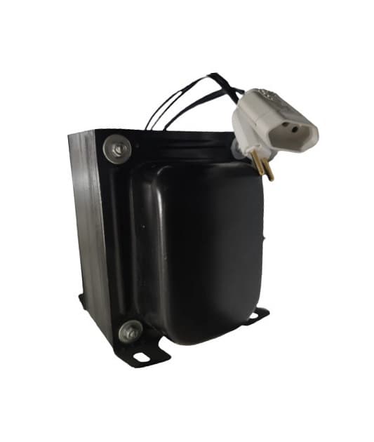 AUTO TRANSFORMADOR DE VOLTAGEM 3000VA AMB BIVOLTS C/RABICHOS 50CM CABO 2X2,5MM + 2PLUGS 1-FEMEA/1-MACHO - P/AR CONDICIONADO ATE 16.000BTUS - foto 1 de 5
