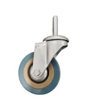 RODA RODÍZIO P/CLIMATIZADOR VENTISOL LINHA CLIPRO70 CLIPRO100 - TRASEIRA MÓVEL SEM TRAVA -*VENDIDA P/UNIDADE - ULTRAAR ULTRA60/70/80/100 BEM ESTAR B90