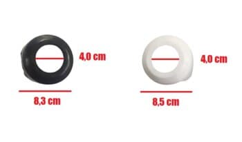 CENTRO DA BASE CANOPLA DA COLUNA P/VENTILADOR VENTISOL PEDESTAL - MODELOS ANTIGOS