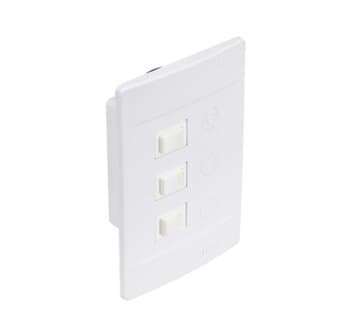 Chave P/Ventilador de Teto ALISEU 110Volts Original - DUO GEO JET NANO NEXT SLIM SMART TERRAL WAVE - 3-VEL R1L 110V SEM CAPACITOR ESP.4X2