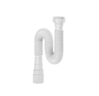 SIFÃO SANFONADO 01 BRANCO KRONA 1X270MM - EXTENSIVO UNIVERSAL