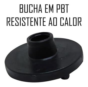 CUBO CENTRO DA HELICE EXAUSTOR DE CHURRASQUEIRA ITC - BUCHA PBT 30X11MM F-08MM