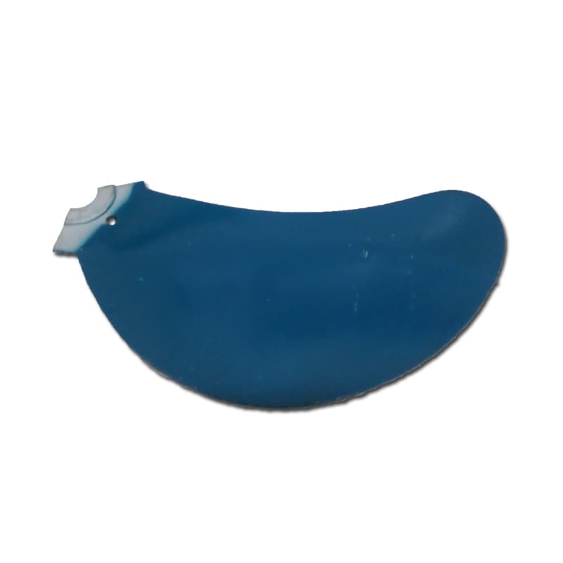 PA ORELHA DA HELICE DO VENTILADOR SOLASTER CANCUM 40CM - PA EM METAL COR AZUL - HELICE VENTILADOR CANCUN 40CM - *VENDIDA P/UNIDADE - foto 1 de 1