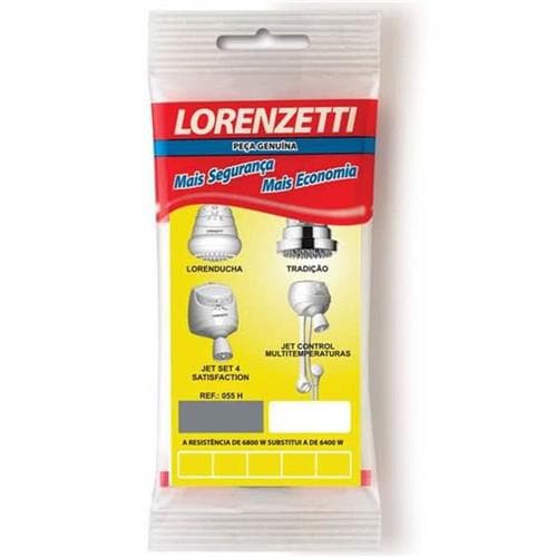 RESISTENCIA CHUVEIRO LORENZETTI 220V 5500W 055N DUCHA TRADICAO - DUCHA JET 4 - LORENDUCHA - foto 1 de 2