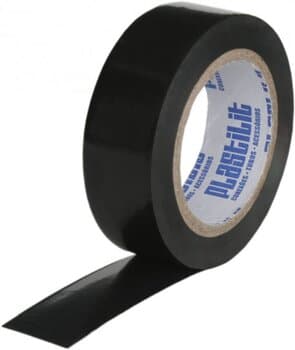 FITA ISOLANTE 19MMX20M PRETA- LARGURA: 19MM - COMPRIMENTO: 20 METROS - FITA ISOLANTE PRATIK 19MM X 20M PRETA SM