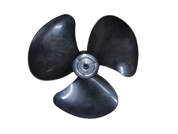 HELICE DE 30CM P/VENTILADOR MONDIAL 3PAS COR PRETA - ENCAIXE MEIA LUA E-08,0MM SEM TRAVA TRASEIRA - MONDIAL LINE - MALLORY LINE - foto 1 de 3