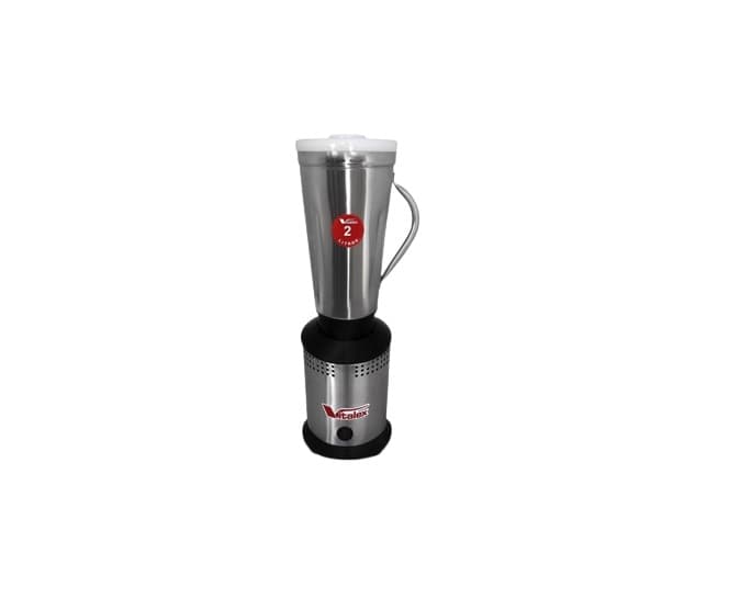 LIQUIDIFICADOR INDUSTRIAL 02,0LT AR-ALTA ROTAÇÃO VITALEX 110V500W-CONSUMO 800W-POTÊNCIA 18000RPM - COPO VITA INOX - MODELO LI-02/127V - (OCP-0005) - foto 1 de 3