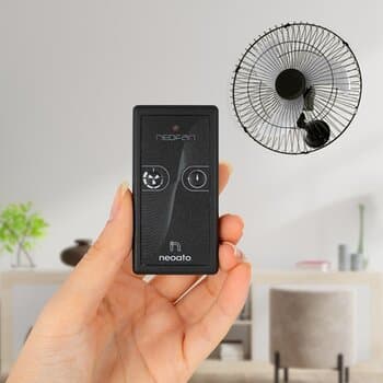 CONTROLE REMOTO DEFAN P/VENTILADOR PAREDE - KIT BIV 01-RECEP+TRANSM RF UNIVERSAL P/ATÉ 200W - DEVISE VIVATO NEOATO NEOFAN NF3010 - *P/VT PAREDE