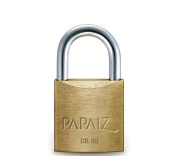CADEADO CR50 STAM / PADO / PAPAIZ - CADEADO 50MM - SERA ENVIADO A PECA DA MARCA DISPONIVEL EM NOSSO ESTOQUE.