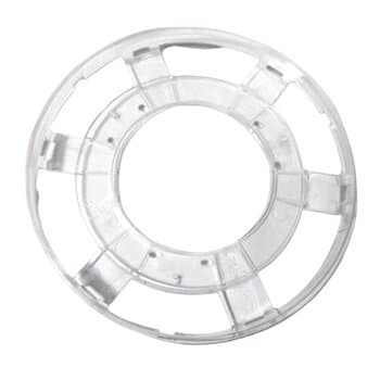 ANEL CENTRALIZADOR DO VIDRO DA LUMINÁRIA P/VENTILADOR ALISEU TERRAL - COR CRISTAL - REF.ORIGINAL 001090