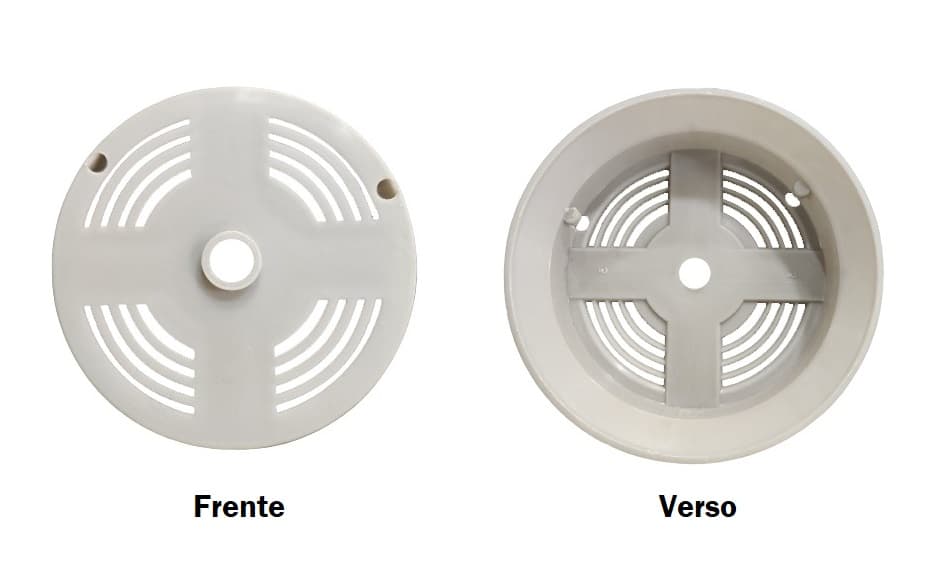 PLAFONIER P/GLOBO PERA VENTILADOR DE TETO LOREN SID - COR CINZA/PRETO - ENCAIXE 10CM - TEMAS LISTRINHAS/BOLINHAS/LINHAS/ABA ABERTA...ETC.. - foto 1 de 6