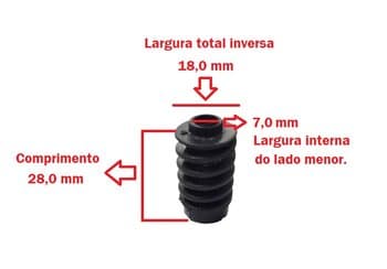 ENGRENAGEM ROSCA SEM FIM DO OSCILANTE VENTILADOR ARGE 50/60CM MODELOS A10 / A11 E A14 - ROSCA SEM FIM ARGE 50/60CM