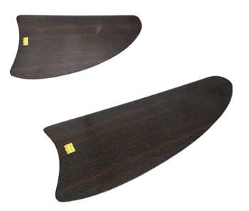 PÁ HÉLICE P/VENTILADOR DE TETO - MDF IRIS COR TABACO - SEM FURAÇÃO - SERVE P/VÁRIOS MODELOS - VENTILADOR VOLARE VENTAX *VENDIDA P/UNIDADE