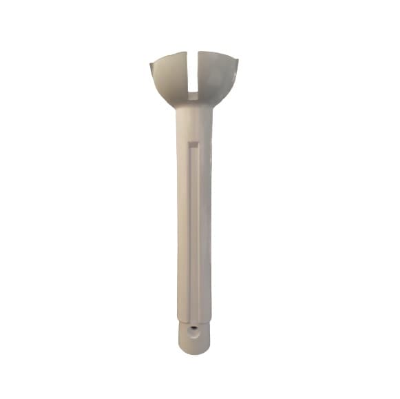HASTE PLÁSTICA P/FIXAR VENTILADOR DE TETO DELTA EFYX LUNIK - BRANCO - EXCLUSIVO P/LUNIK / EFYX - TAMANHO REAL 21,0CM - COR BRANCA - foto 1 de 4
