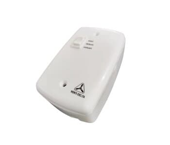 CHAVE PARA EXAUSTOR VENTI-DELTA 40CM 110V C/CAP.04,0UF 400VAC - ESPELHO C/1-TECLA LIGA DESLIGA C/REVERSÃO C/CAIXA DE SOBREPOR 4X2 BRANCA