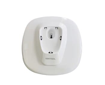 SUPORTE BASE DA COLUNA DO VENTILADOR DE MESA VENTISOL 50CM - BASE MESA TURBO 50CM COR BRANCA C/IMPRESSãO