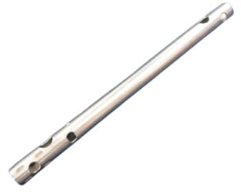 HASTE DE METAL P/FIXAR VENTILADOR DE TETO - COR METAL - COMP.20 A 24CM - MODELO EXCLUSIVO P/VENTILADOR VOLARE / VR LUX - COR NATURAL