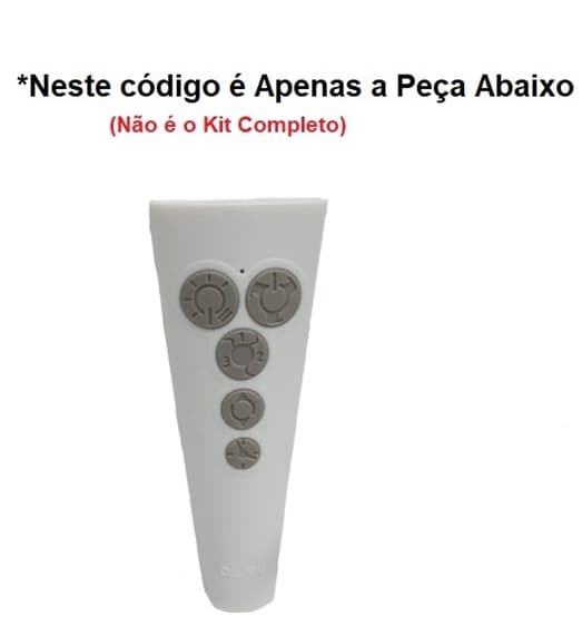 MÓDULO TRANSMISSOR P/CONTROLE REMOTO VENTILADOR ALISEU DUO INSPIRE NANO SLIM SMART TERRAL WAVE *BLUETOOTH - SERVE P/TODOS C/KIT IC-55 - foto 1 de 3