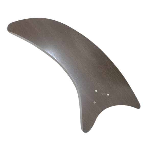 PÁ HÉLICE P/VENTILADOR DE TETO TRON MAREIRO MAREIRO-LED MDF COR TABACO -*VENDIDA P/UNIDADE* - LINHA MÁXIMO - FACÃO CURVA PONTA FINA - foto 1 de 2