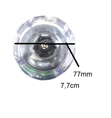 COPO P/LIQUIDIFICADOR ELECTROLUX ELETROLUX EASYLINE CRISTAL - MODELOS BBR12 BBR20 BBR30 BBR40 BBR50 - foto 1 de 2