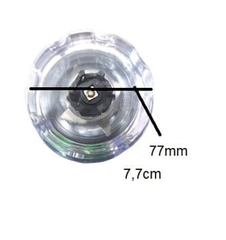 COPO P/LIQUIDIFICADOR ELECTROLUX ELETROLUX EASYLINE CRISTAL - MODELOS BBR12 BBR20 BBR30 BBR40 BBR50