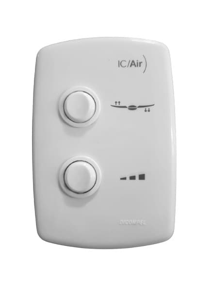 CHAVE P/VENTILADOR DE TETO IC AIR DESIGN 110V08,0UF 3,0+5,0UF 3-VEL S/TECLA P/LUZ - VENTI-DELTA COMERCIAL NEW LIGHT - LATINA - foto 1 de 1