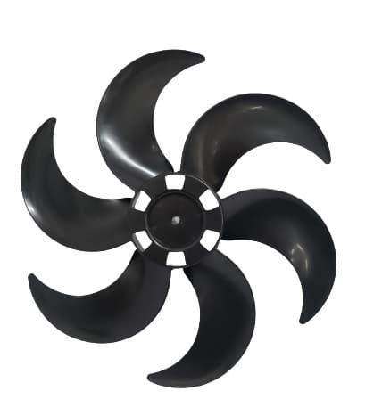 HELICE DE 40CM VENTILADOR VENTISOL 40CM 6P PRETA TURBO6 - E-08,0MM FIXAR C/PORCA R/ESQ N/PONTA DO EIXO C/TRAVA TRASEIRA - foto 1 de 1