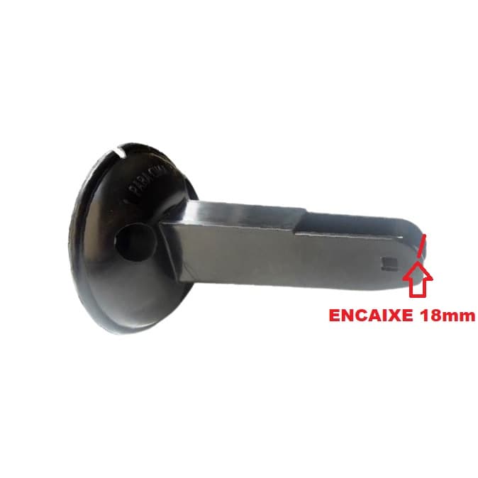 SUPORTE DE PAREDE P/VENTILADOR VENTI-DELTA PREMIUM DELTA VENTURA 50CM/60CM - PLASTICO COR PRETA C/ENCAIXE INJETADO P/FIXAR NO MOTOR - foto 1 de 2